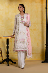 Sana Safinaz - M251-009A-3CT - Lawn - 3 Piece - Unstitch